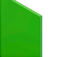 MODULAR SOLUTIONS PVC PANEL 1/4" X 48" X 96", GREEN